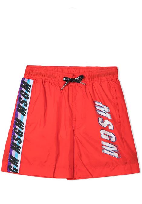 COSTUME DA BAGNO A PANTALONCINO MSGM KIDS | MS027662T040
